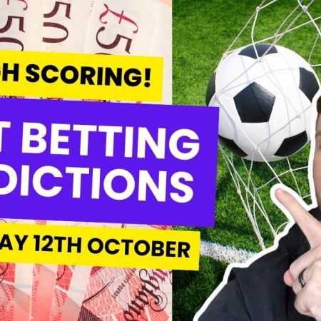 Best Football Betting Tips For Saturday 12th October – Goal Markets Inplay & Prematch!