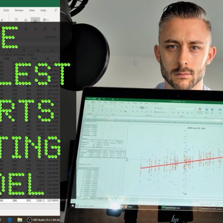 Creating a Sports Betting Model 101 – Intro to Linear Regression (The simplest model ever created!)