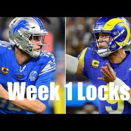 NFL Week 1 Betting Locks and Game Picks