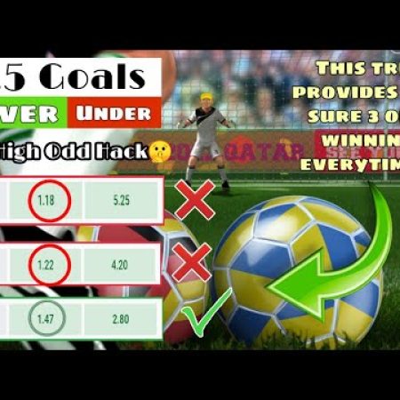 The Over 1.5 goals Winning Strategy to win Soccer Bets every time ( Easy Sure 3-5 Odds hack)