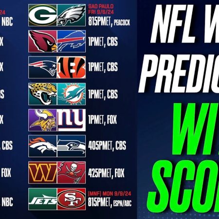 WEEK 1 Predictions for ALL NFL GAMES 2024 With Scores