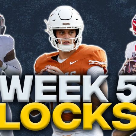 Week 5 LOCKS: Best Bets, Odds & Picks for College Football! | Alabama vs. Georgia I Cover 3 Podcast