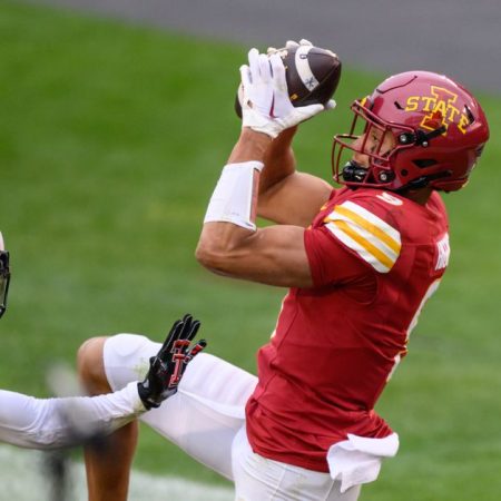 NFL Draft Profile 2025: Jayden Higgins (Wide Receiver, Iowa State)